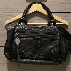juicy couture leather black bag